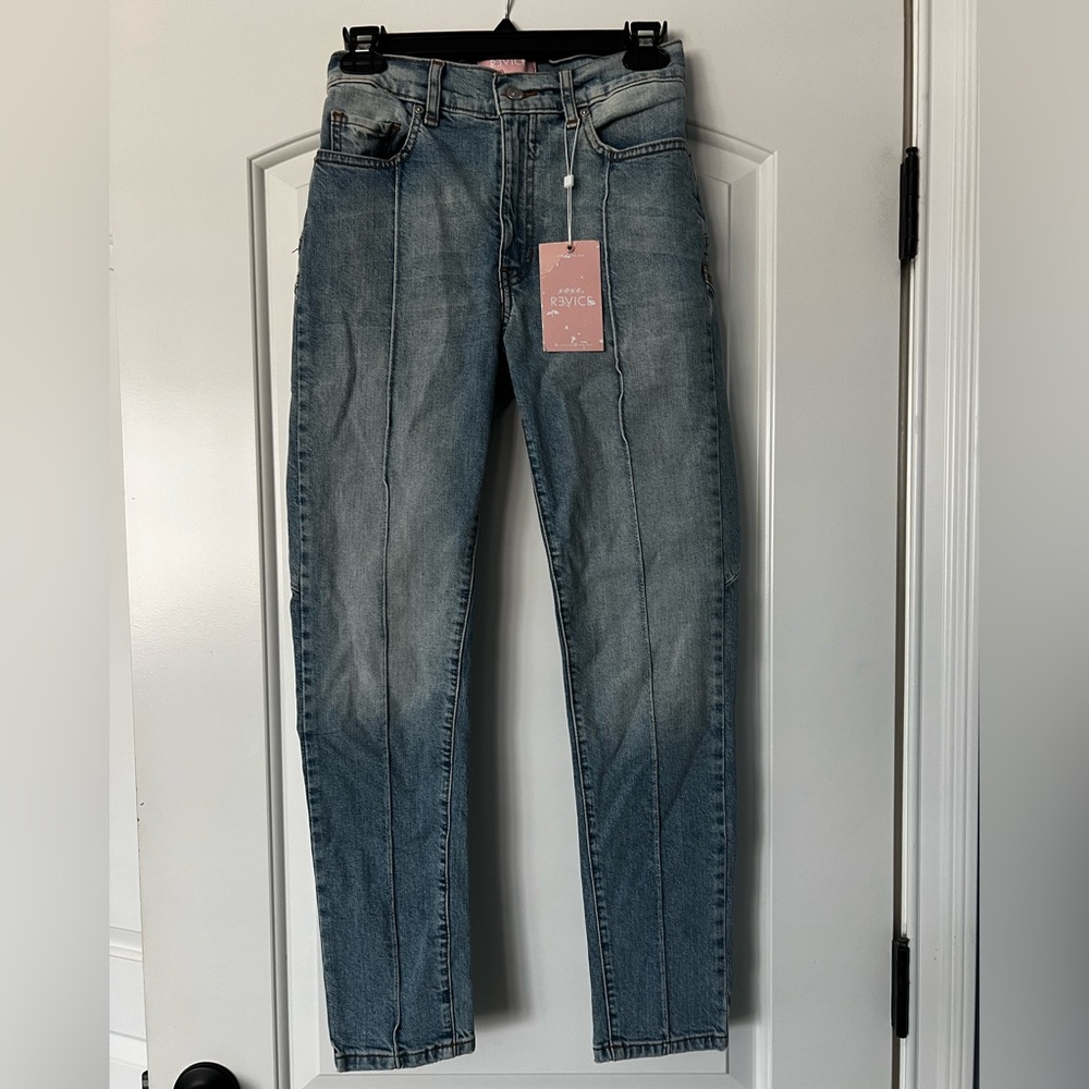 Revice Denim Skinny Cropped Jeans